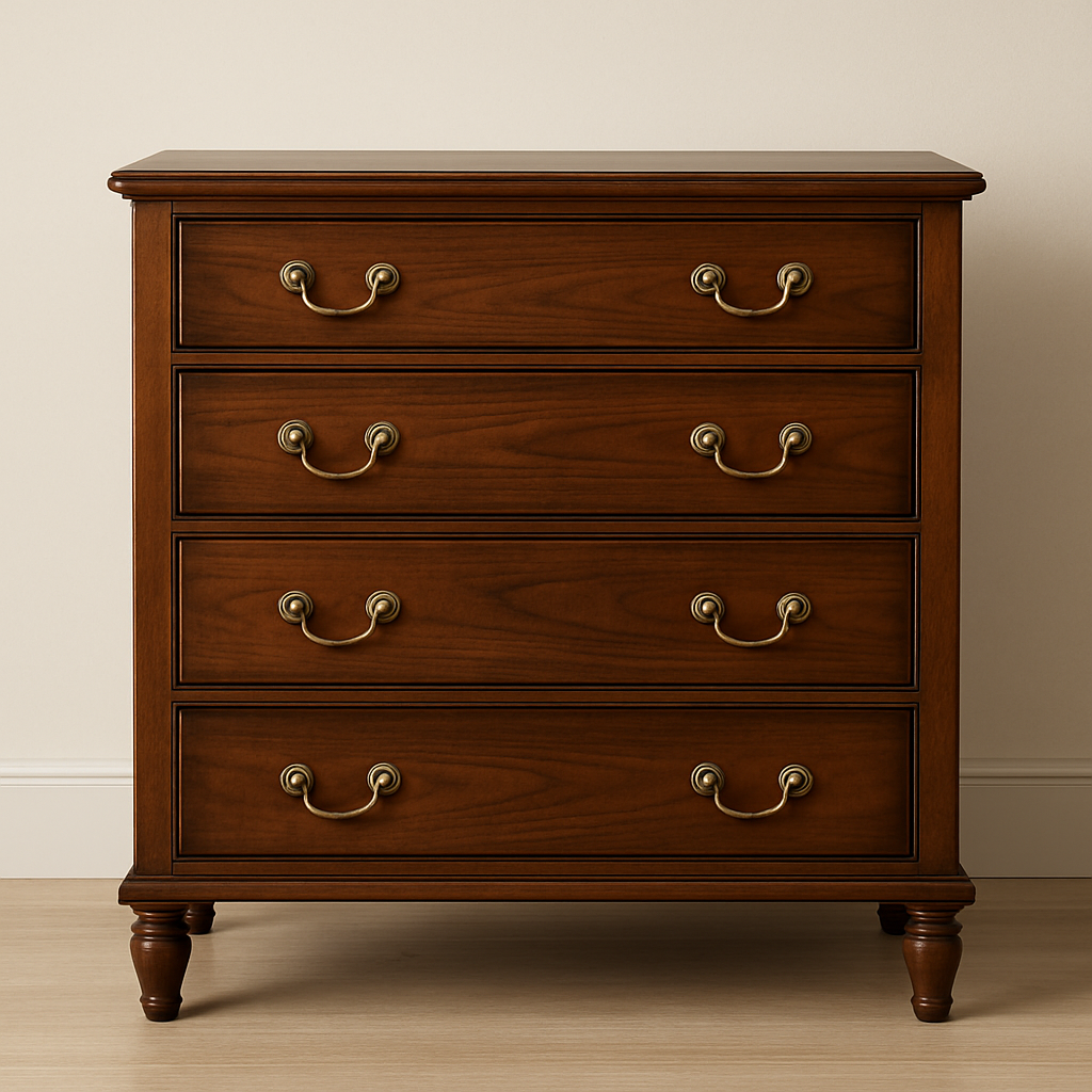 Vintage wooden chest of drawers listed on Craigslist